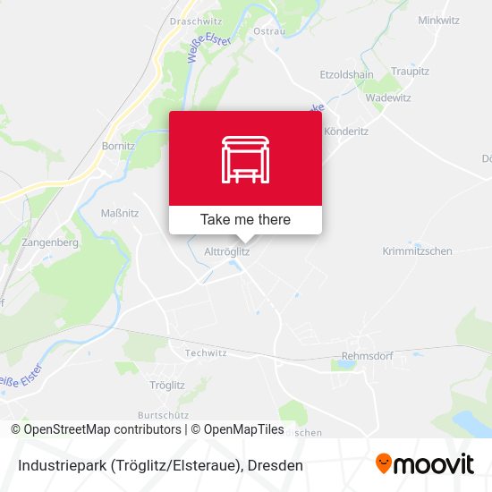 Карта Industriepark (Tröglitz / Elsteraue)