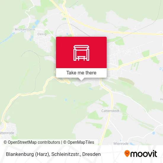 Карта Blankenburg (Harz), Schleinitzstr.