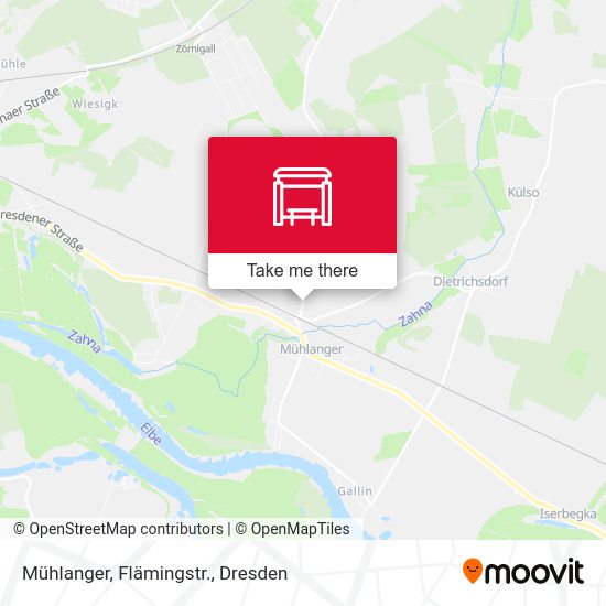 Карта Mühlanger, Flämingstr.