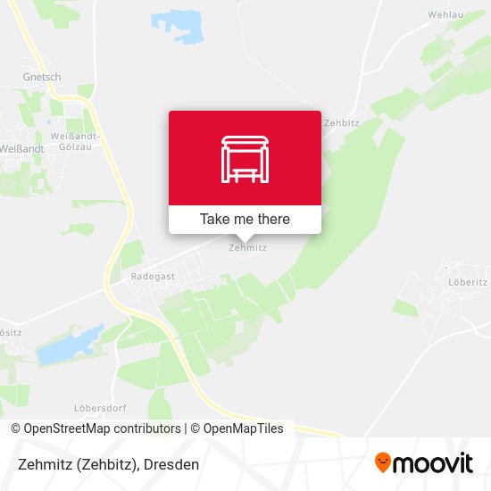 Карта Zehmitz (Zehbitz)