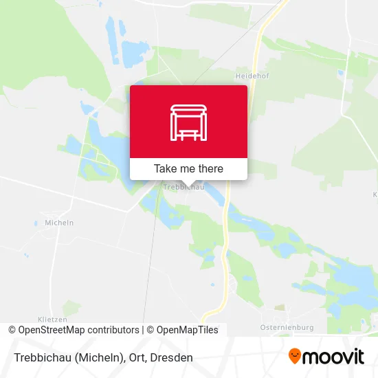 Карта Trebbichau (Micheln), Ort