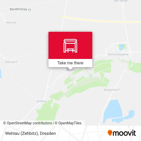 Карта Wehlau (Zehbitz)