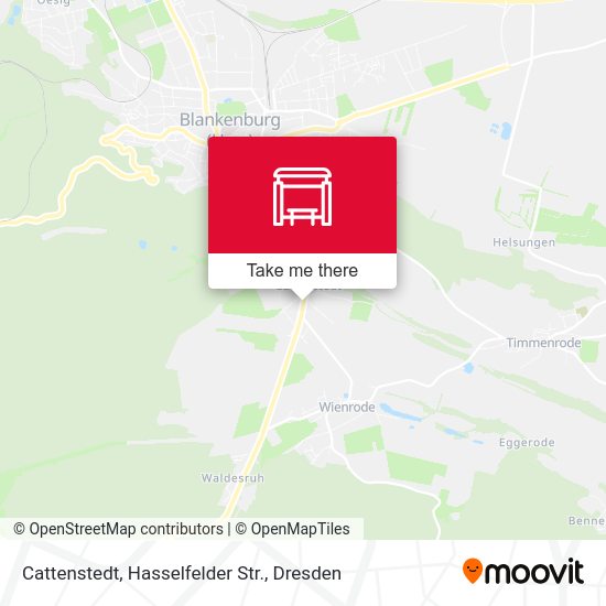 Карта Cattenstedt, Hasselfelder Str.