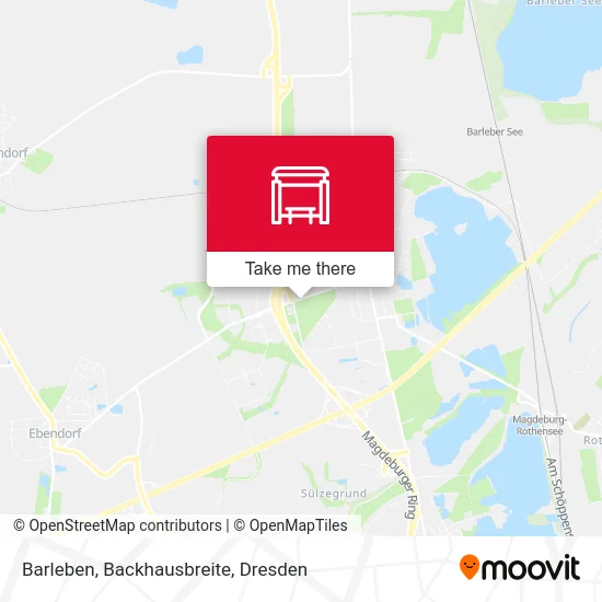 Карта Barleben, Backhausbreite