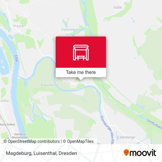 Карта Magdeburg, Luisenthal