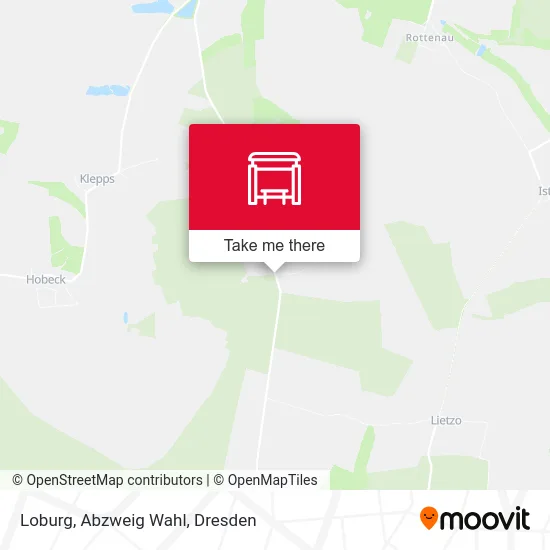Карта Loburg, Abzweig Wahl