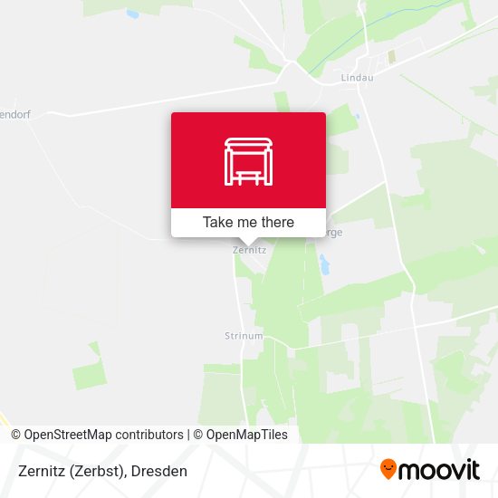 Карта Zernitz (Zerbst)