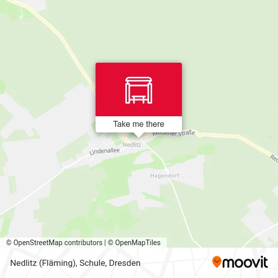 Карта Nedlitz (Fläming), Schule