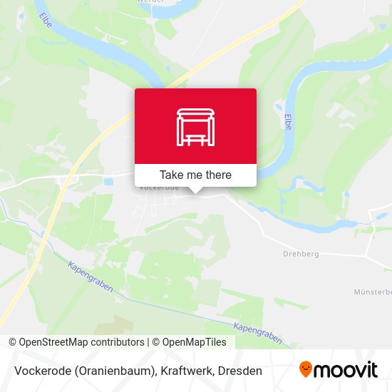 Карта Vockerode (Oranienbaum), Kraftwerk