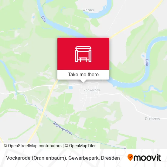 Карта Vockerode (Oranienbaum), Gewerbepark