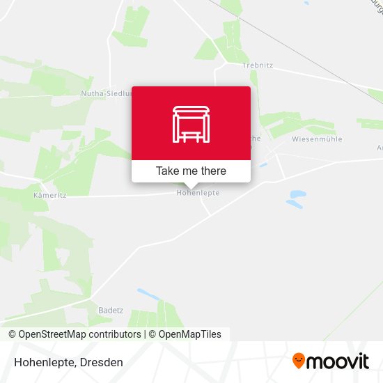 Карта Hohenlepte