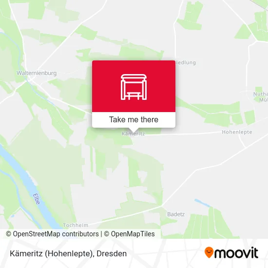 Карта Kämeritz (Hohenlepte)
