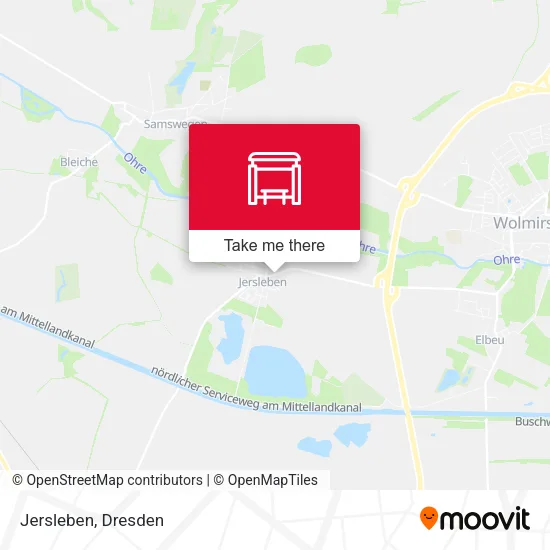 Карта Jersleben