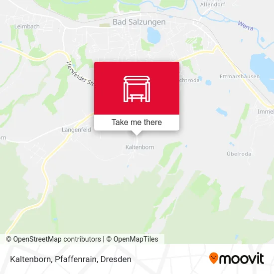 Карта Kaltenborn, Pfaffenrain