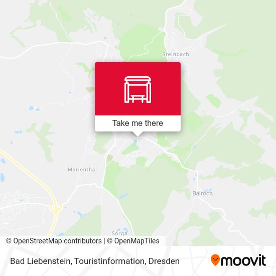 Карта Bad Liebenstein, Touristinformation