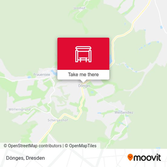 Карта Dönges