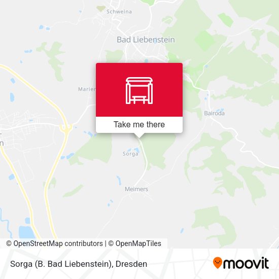 Карта Sorga (B. Bad Liebenstein)