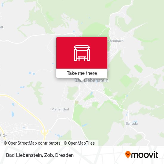 Карта Bad Liebenstein, Zob