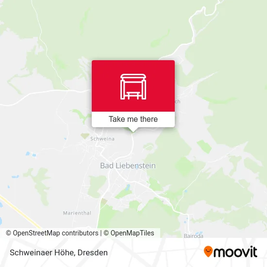 Карта Schweinaer Höhe