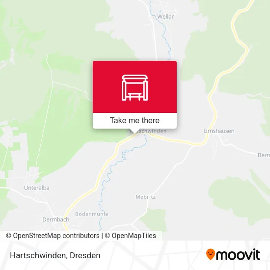 Карта Hartschwinden