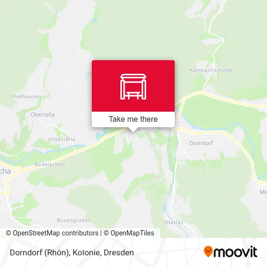 Карта Dorndorf (Rhön), Kolonie