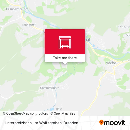 Карта Unterbreizbach, Im Wolfsgraben