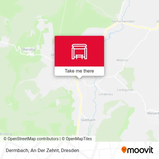 Карта Dermbach, An Der Zehnt