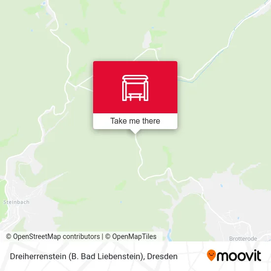 Карта Dreiherrenstein (B. Bad Liebenstein)