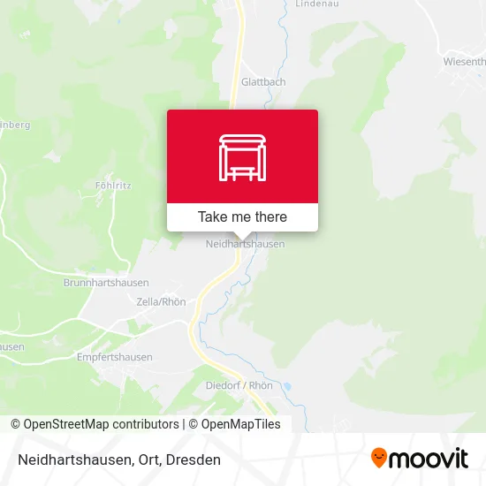Карта Neidhartshausen, Ort