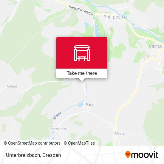Карта Unterbreizbach
