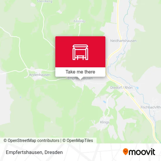 Карта Empfertshausen