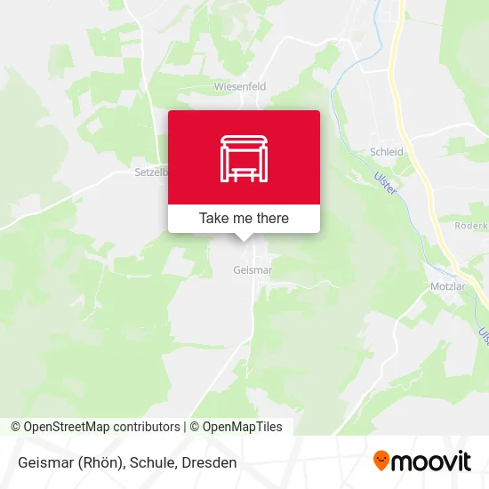 Карта Geismar (Rhön), Schule