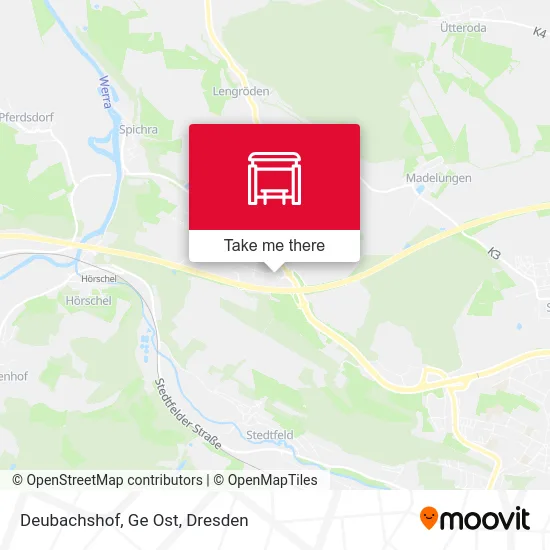 Карта Deubachshof, Ge Ost