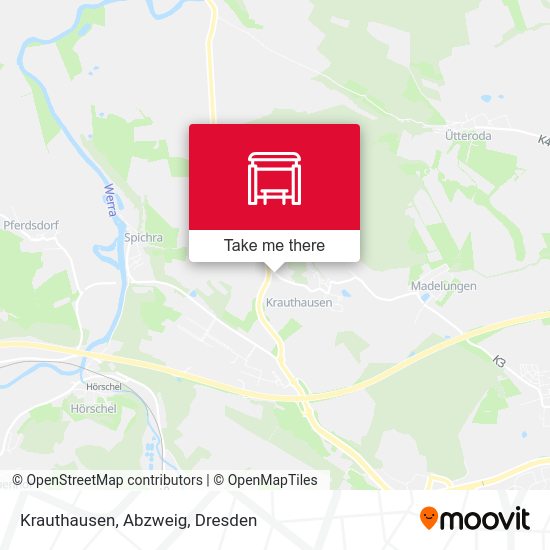 Карта Krauthausen, Abzweig