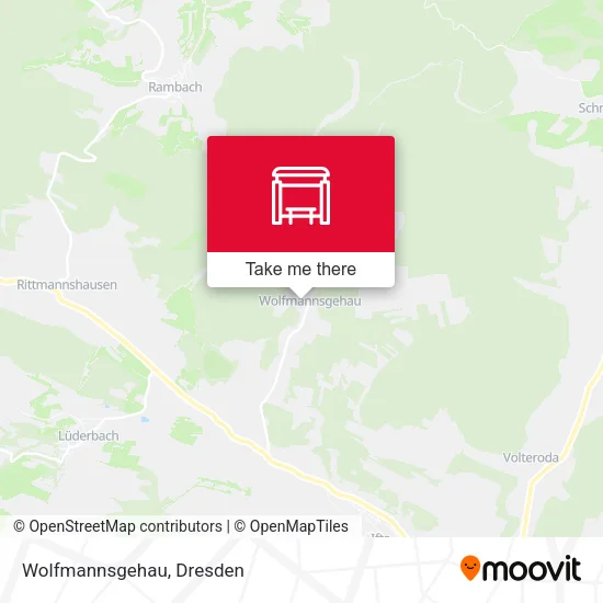 Карта Wolfmannsgehau