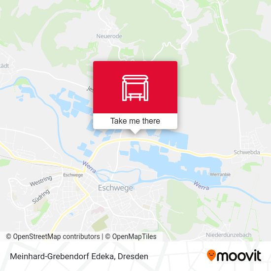 Карта Meinhard-Grebendorf Edeka