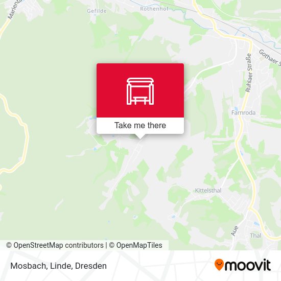 Карта Mosbach, Linde