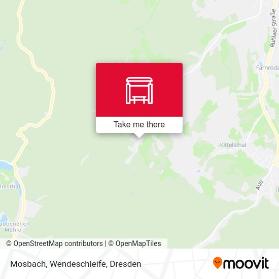 Карта Mosbach, Wendeschleife