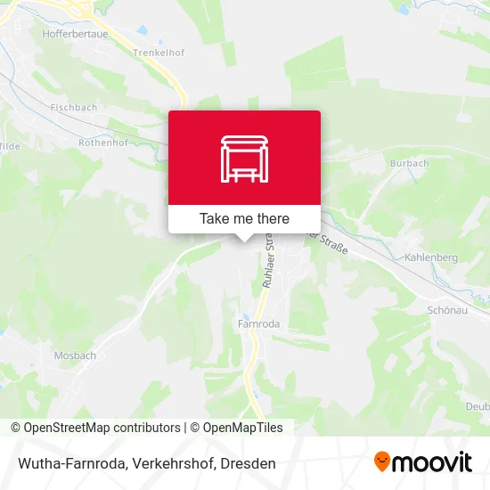 Карта Wutha-Farnroda, Verkehrshof