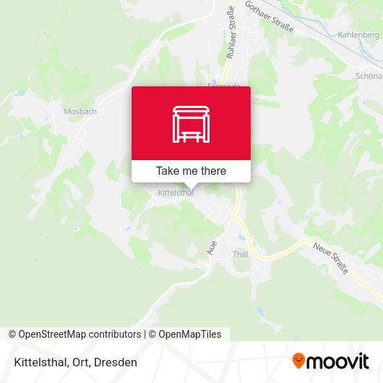 Карта Kittelsthal, Ort
