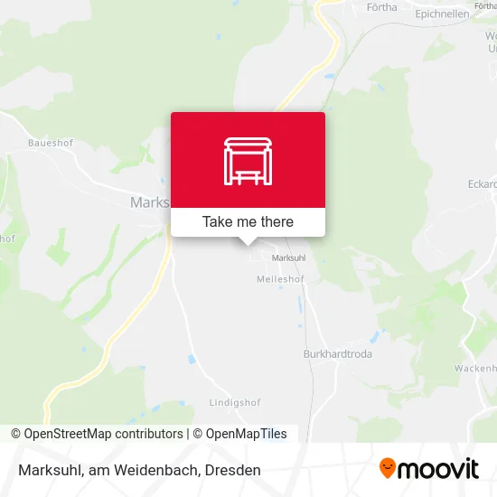 Карта Marksuhl, am Weidenbach