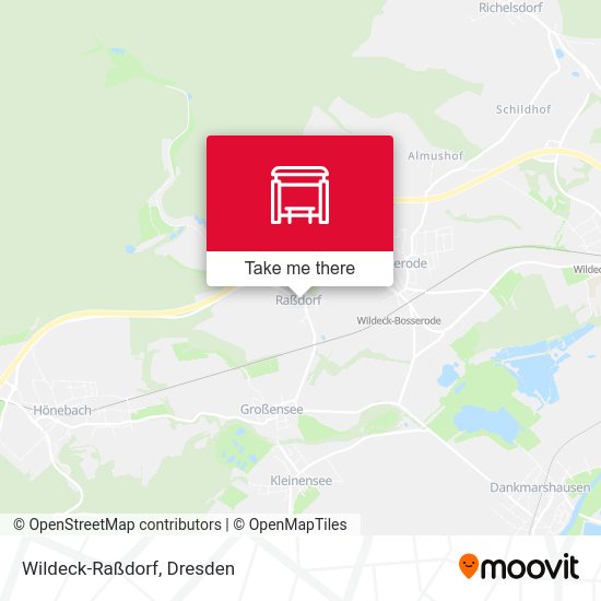 Карта Wildeck-Raßdorf