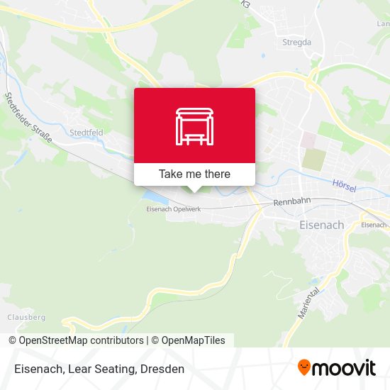 Карта Eisenach, Lear Seating