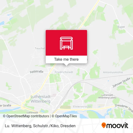 Карта Lu. Wittenberg, Schulstr./Kiko