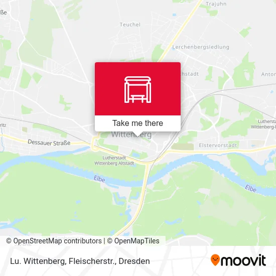 Карта Lu. Wittenberg, Fleischerstr.