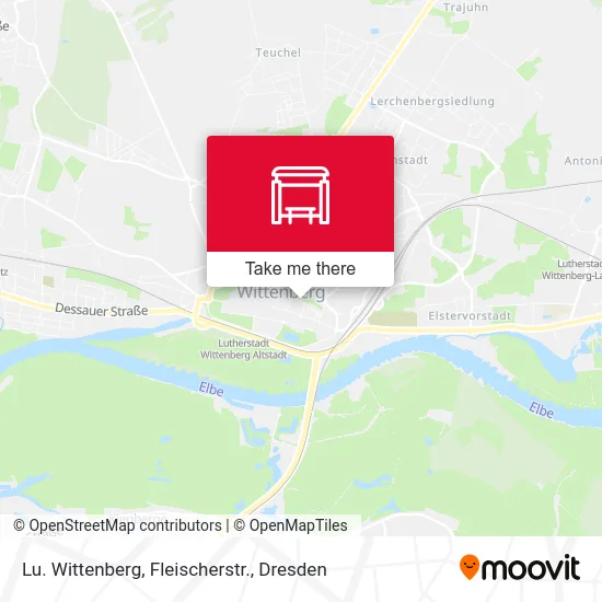 Карта Lu. Wittenberg, Fleischerstr.