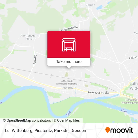 Карта Lu. Wittenberg, Piesteritz, Parkstr.