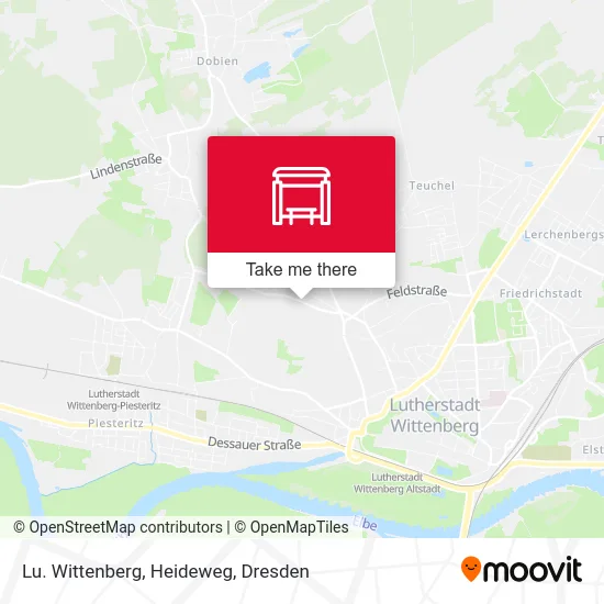Карта Lu. Wittenberg, Heideweg