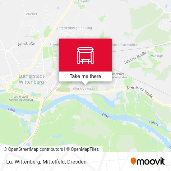Карта Lu. Wittenberg, Mittelfeld