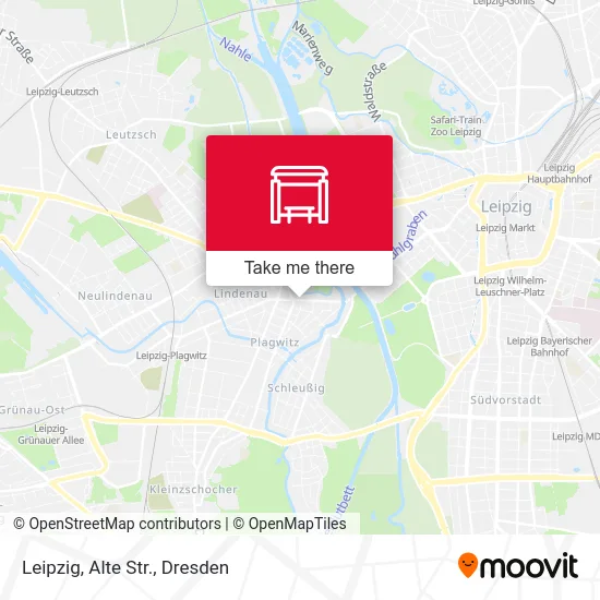 Карта Leipzig, Alte Str.